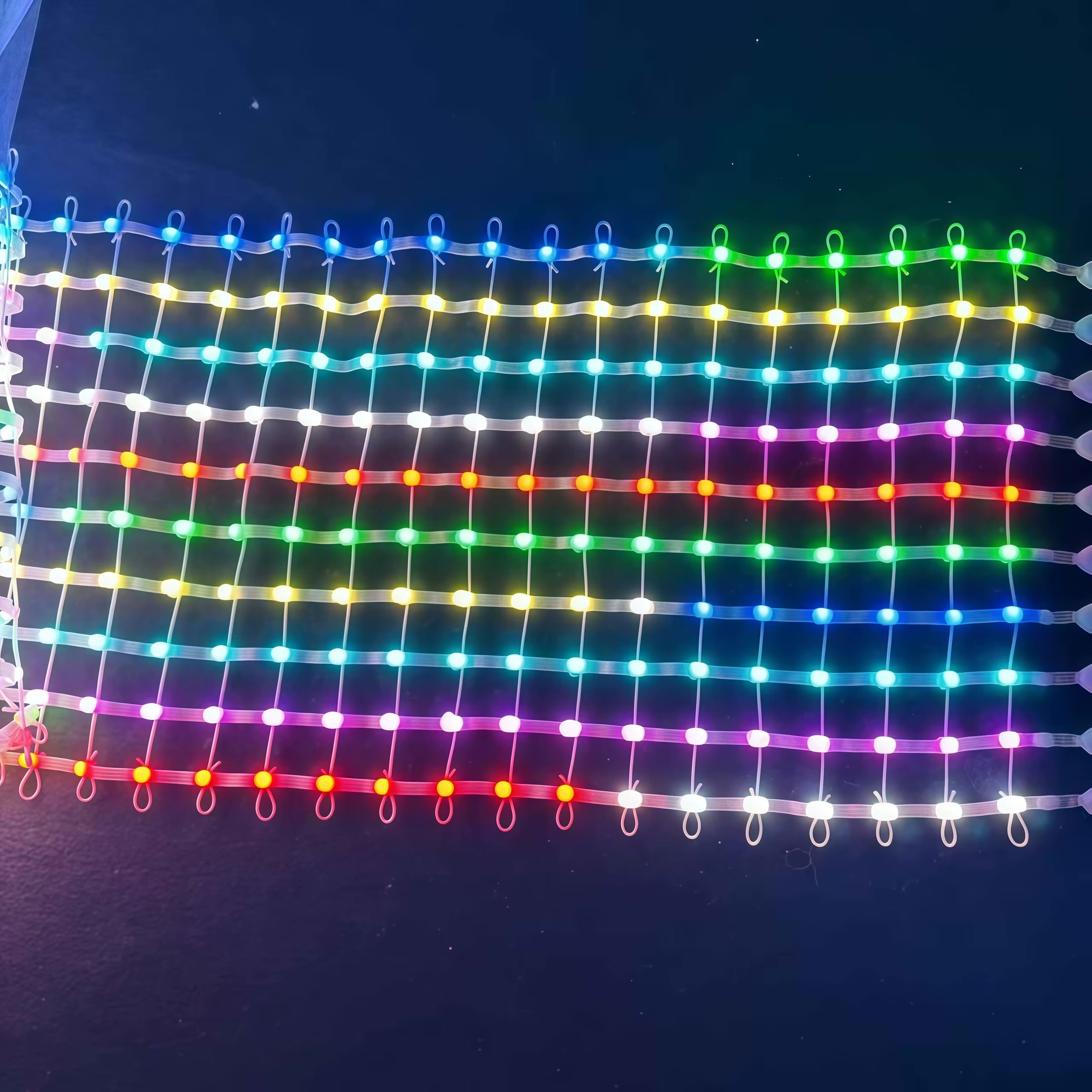 Programmable RGBIC Smart LED Net Light