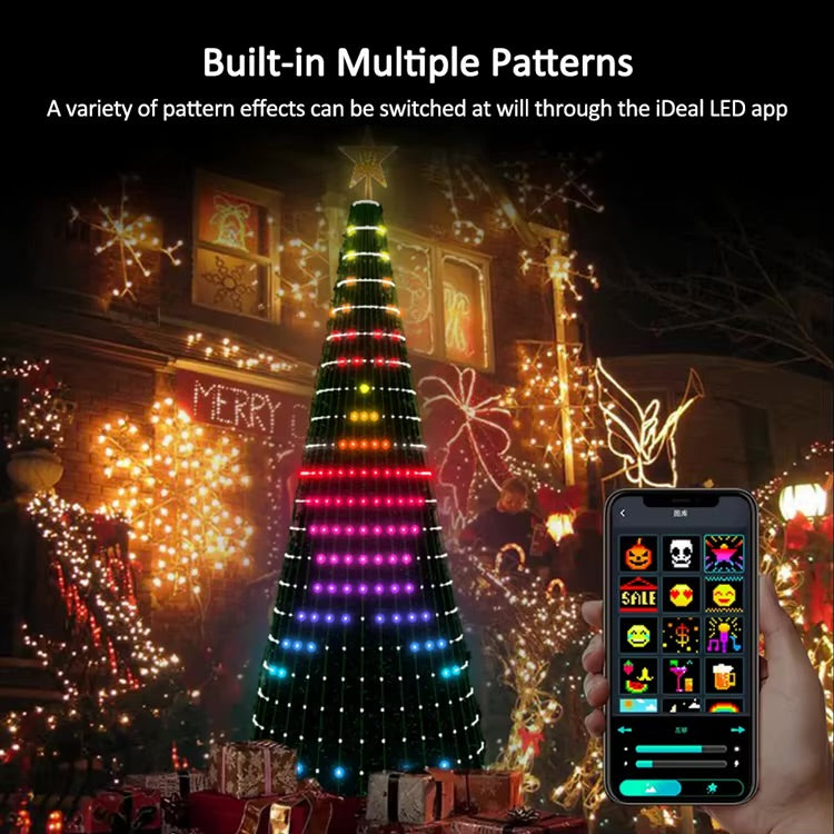 Smart RGB Christmas Tree Light Set
