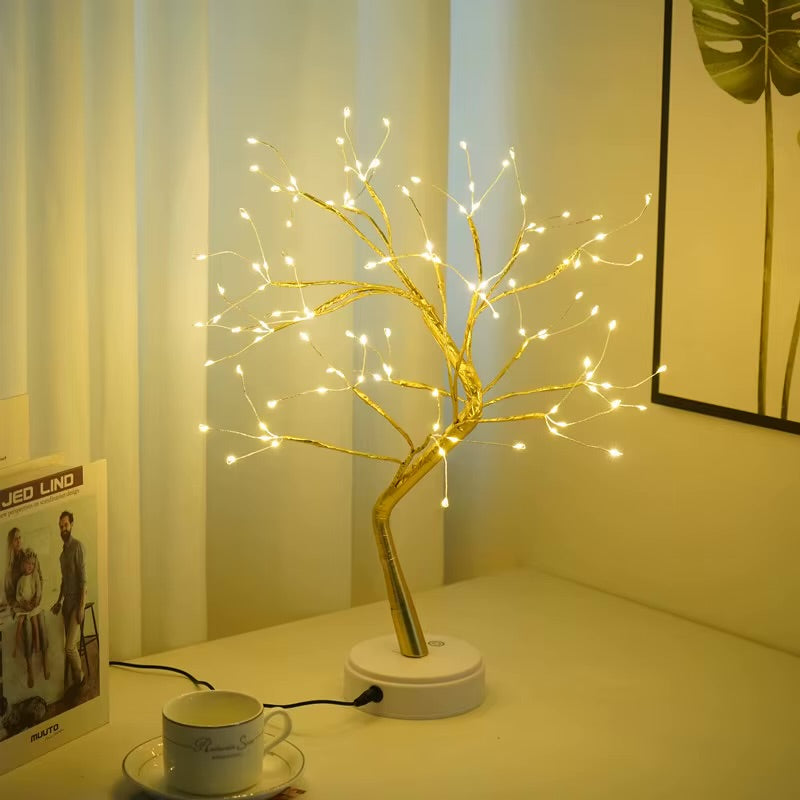 LED Lighted Christmas Tree Table Lamp