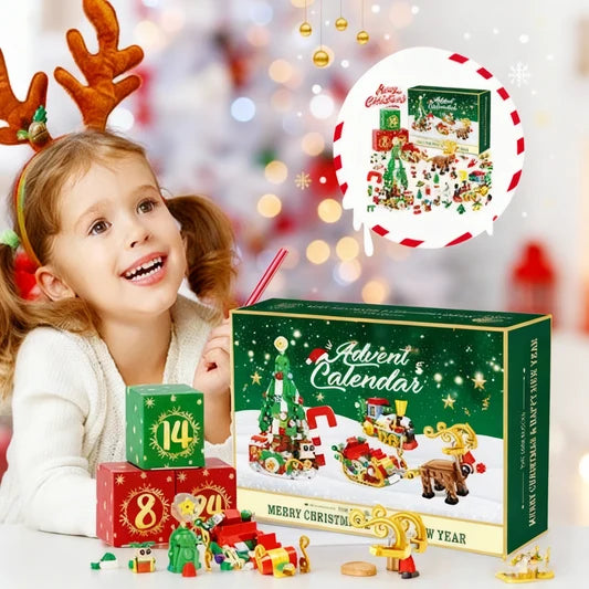 24-Day Christmas Building Block Advent Calendar