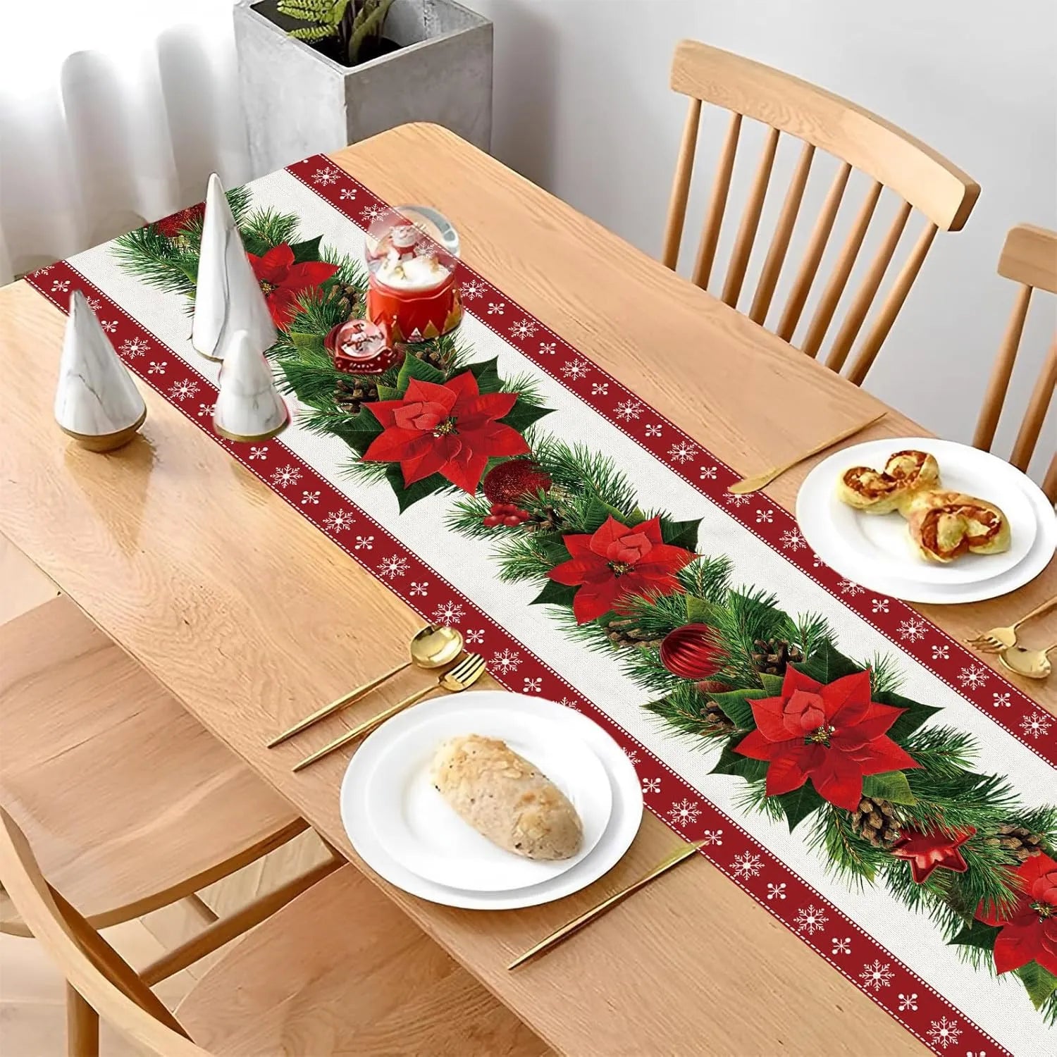 Festive Christmas Table Runner