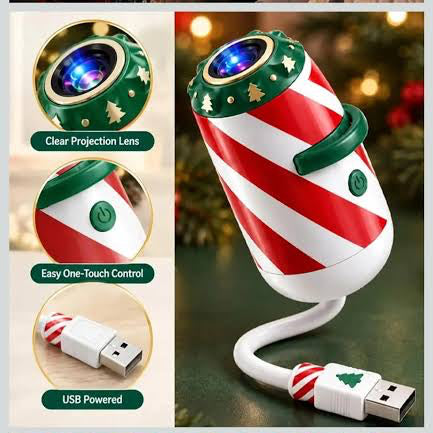 12-in-1 USB Christmas Starry Sky Projector