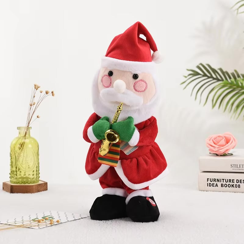 Electric Singing & Dancing Santa Claus Doll