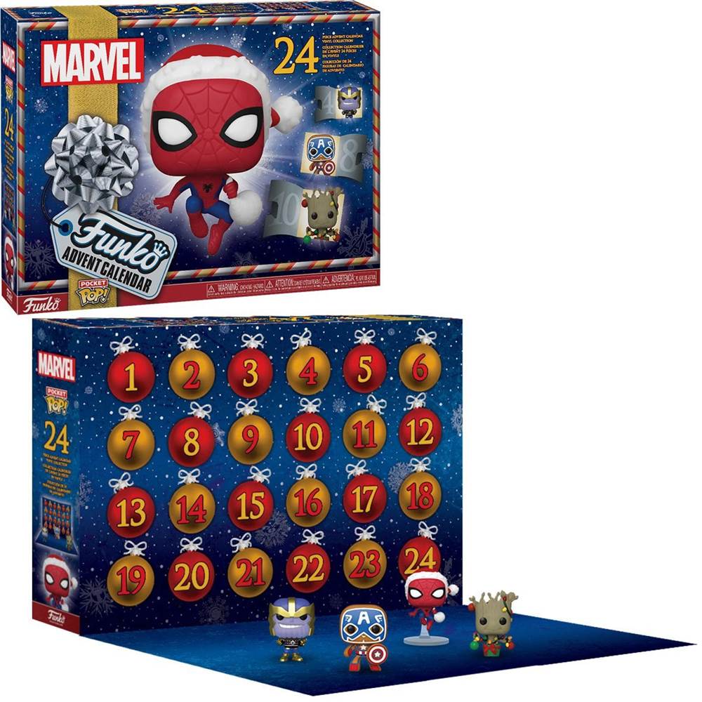 Marvel Funko Pocket Pop! 24-Day Christmas Advent Calendar