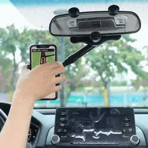 Car Rearview Mirror Phone Holder
