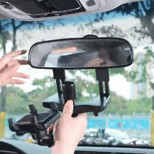Car Rearview Mirror Phone Holder