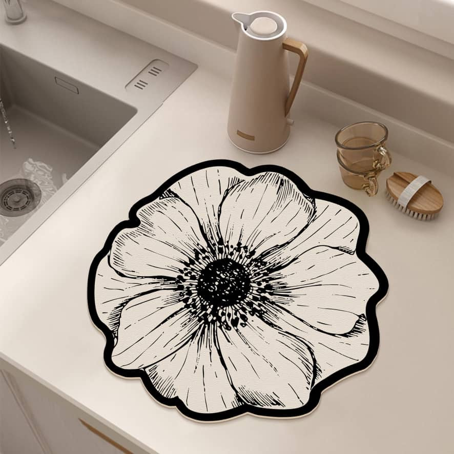 Anti-Slip Modern Washable Bathroom & Kitchen Mat