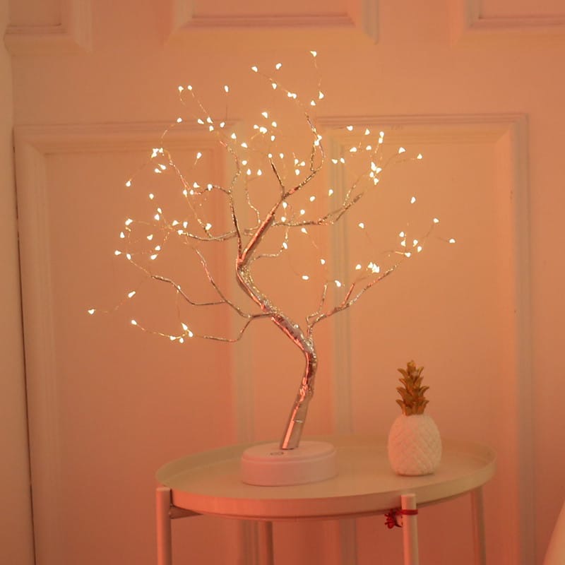 LED Lighted Christmas Tree Table Lamp
