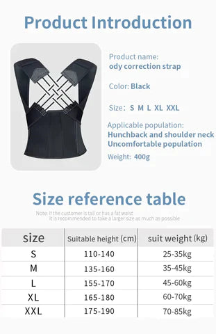 Back Straightener & Posture Corrector