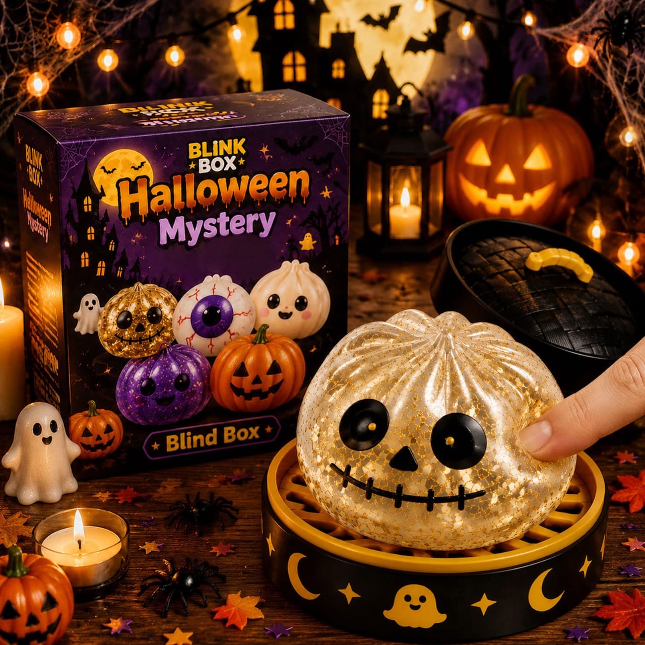 Cute Halloween Maltose Squeeze Toy