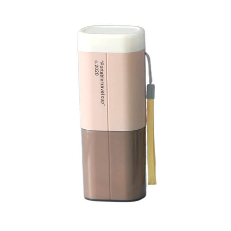 2-in-1 Travel Toothbrush Case & Cup
