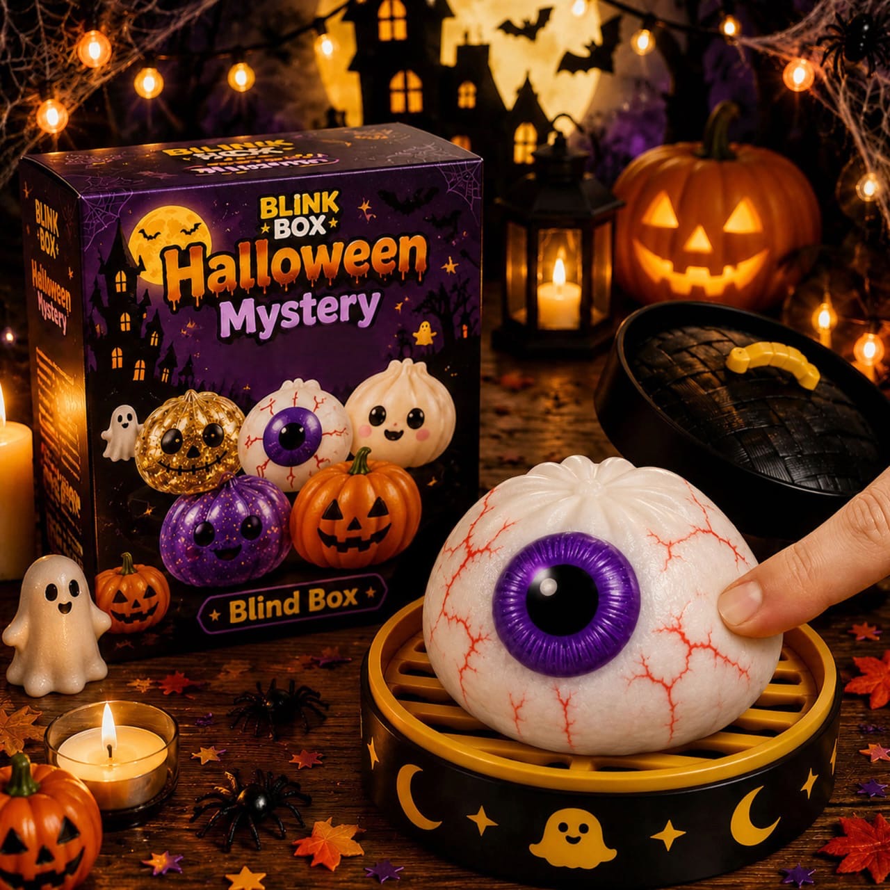 Cute Halloween Maltose Squeeze Toy