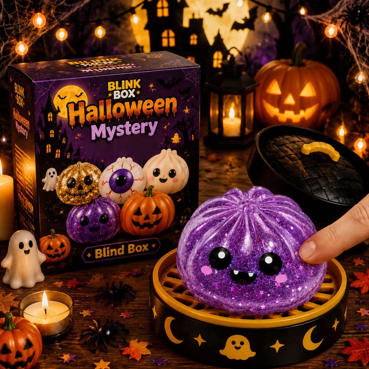 Cute Halloween Maltose Squeeze Toy