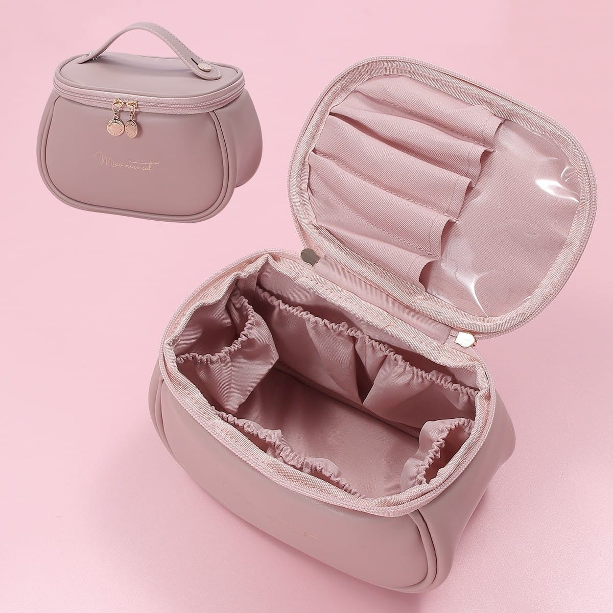 PU Leather Cosmetic Bag 💄👜