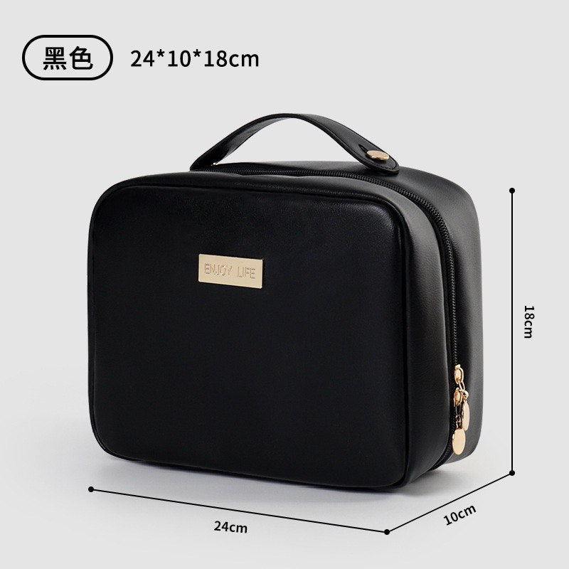 Multi-Compartment Toiletry Cosmetics Bag