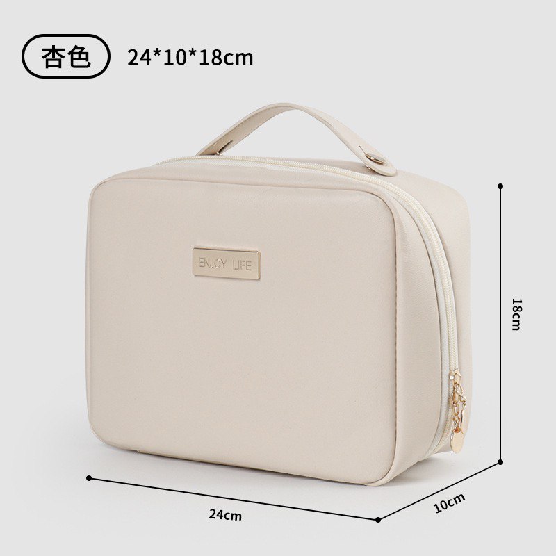 Multi-Compartment Toiletry Cosmetics Bag
